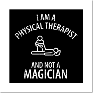 physiotherapist physical therapy gift saying funny Posters and Art